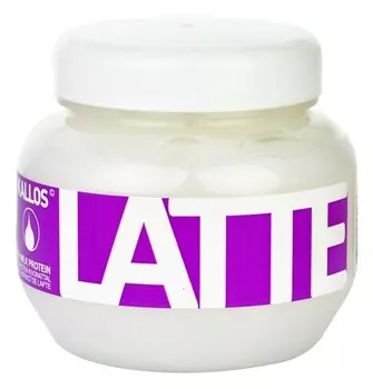 Маска для химически поврежденных волос Kallos Latte