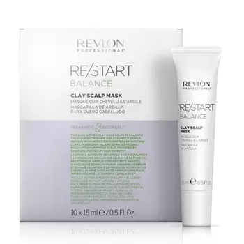 Маска для кожи головы Re-Start Balance Clay Revlon