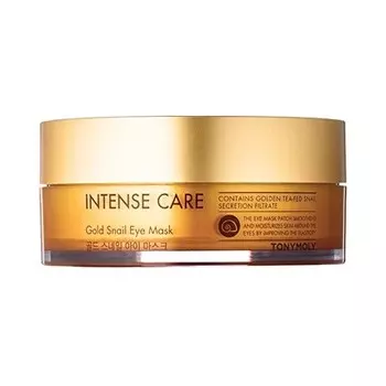 Маска для кожи вокруг глаз с экстрактом золотой улитки Intense Care - 60 шт Tony Moly