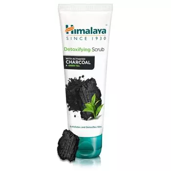 Маска для лица Detoxifying scrub Himalaya herbal healthcare, 75 мл