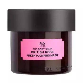 Маска для лица для обезвоженной кожи Mascarilla Efecto Relleno Rosa Britnica The Body Shop, 75 ml