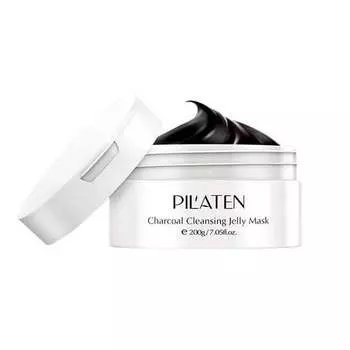 Маска для лица для женщин, 200 г Pilaten, Cleansing Jelly Mask Charcoal