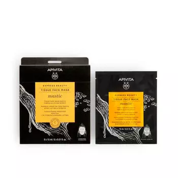 Маска для лица Express sheet mascarilla de mstique Apivita, 20 мл