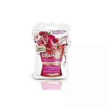 Маска для лица Fit&Fresh, укрепляющая сосуды, гранат, 7,5 мл, Marion