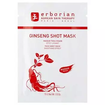Маска для лица Ginseng Shot Mask Erborian, 15 гр