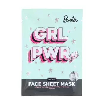 Маска для лица Girl Power Barbie Sence Beauty, 1 UD