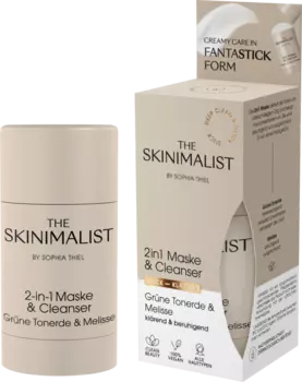 Маска для лица и усилитель Cleanser 2in1 стик осветляющий 30г The Skinimalist