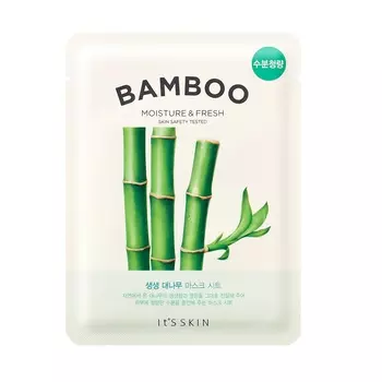 Маска для лица из бамбука the fresh mask sheet bamboo It'S Skin, количество 1 шт.