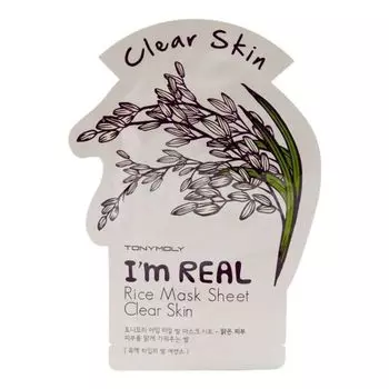 Маска для лица из риса «Я М» Tonymoly, 21 гр