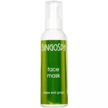 Маска для лица из водорослей и винограда 150г BINGOSPA