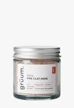 Маска для лица lska Pink Clay Face Mask grum, цвет silver coloured black