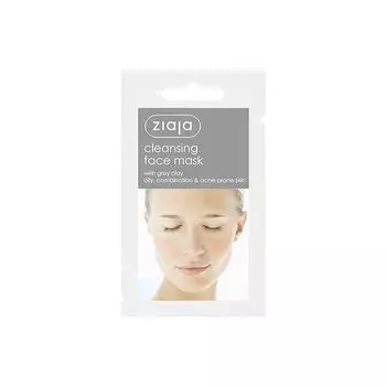 Маска для лица Mascarilla Facial Limpiadora con Arcilla Gris Ziaja, 7 ml