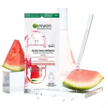 Маска для лица Mascarilla facial reafirmante Skin Active cido hialurnico y sanda Garnier, 15 gr