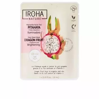 Маска для лица Mascarilla facial tis iluminadora con pitahaya Iroha nature, 1 шт