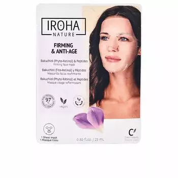 Маска для лица Mascarilla facial tis reafirmante & anti-edad bakuchiol (fito-retinol) Iroha nature, 23 мл