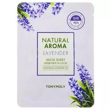 Маска для лица Mascarilla Natural De Lavanda Tony Moly, 21 гр