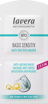 Маска для лица против морщин база чувствительная (2х5 мл) 100мл lavera