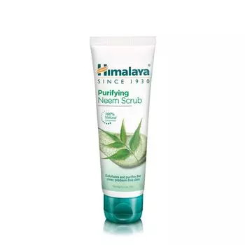 Маска для лица Purifying neem scrub Himalaya herbal healthcare, 75 мл