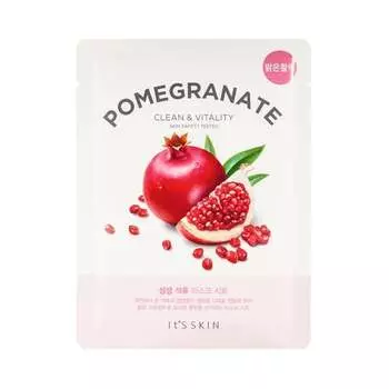 Маска для лица с экстрактом граната, 20 мл It's Skin, The Fresh Mask Sheet Pomegranate