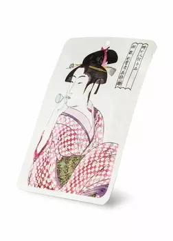 Маска для лица с коллагеном и экстрактом твердых сортов пшеницы collagen+ lithospermum Mitomo, количество 1 шт.