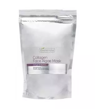Маска для лица с коллагеном и водорослями - добавка, 190 г Bielenda Professional