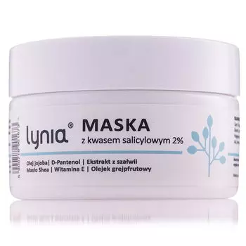 Маска для лица с салициловой кислотой, 50 мл Lynia