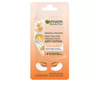 Маска для лица Skinactive mask tissu ojos antifatiga x 2 parches Garnier, 2 патча