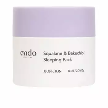 Маска для лица Squalane & bakuchiol sleeping pack Ondo beauty 36.5, 80 мл