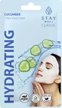 Маска для лица STAY WELL Classic sheet mask - Cucumber Hydrating