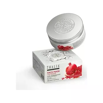 Маска для лица Thalia с гранатовой глиной, 100 мл