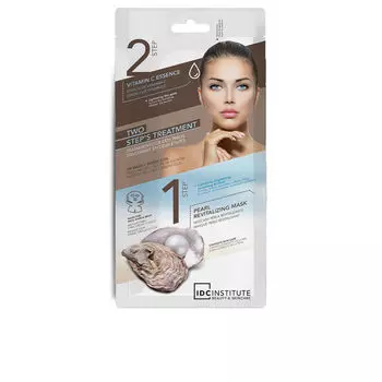 Маска для лица Two step’s treatment pearl revitalizing 3d mask Idc institute, 1 шт
