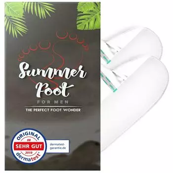 Маска для ног против мозолей для мужчин Summer Foot, 1 шт.
