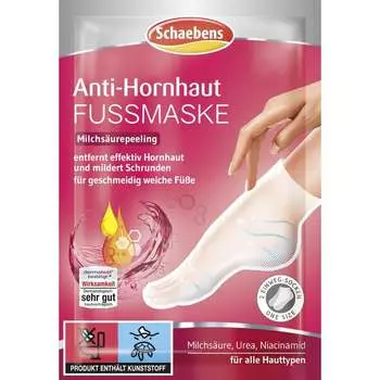 Маска для ног против мозолей Schaebens, 2 шт.