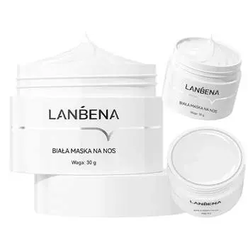 Маска для очищения кожи от черных точек и пор Lanbena Nose Patches