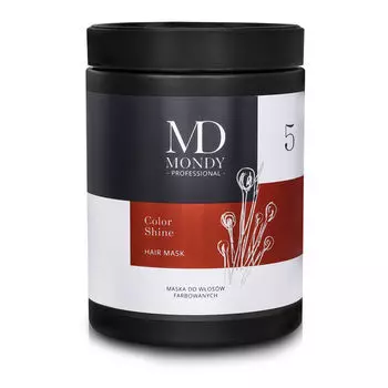 Маска для окрашенных волос, 1000 мл. Mondy Color shine