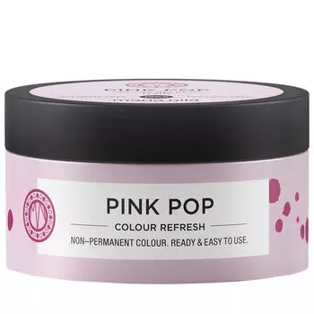 Маска для окрашивания волос 0.06 розовый, 100 мл Maria Nila Colour refresh, цвет pink pop
