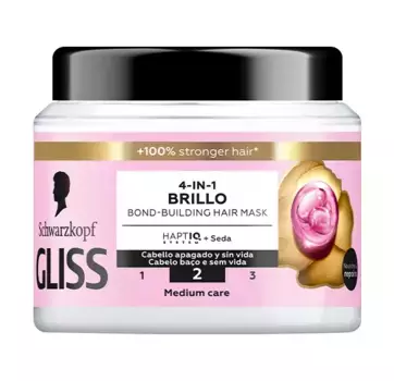 Маска для поврежденных и тусклых волос 4 En 1 Brillo Gliss, 400 ml