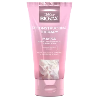 Маска для поврежденных волос, 150 мл L'Biotica Biovax Glamour recontructing therapy