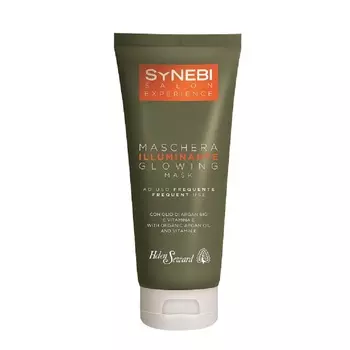 Маска для сияющих волос с аргановым маслом и витамином Е glowing mask Helen Seward, 200 мл