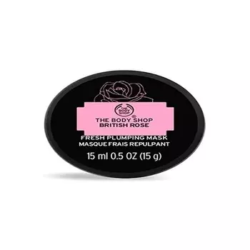 Маска для увеличения объема British Rose Fresh, 15 мл, The Body Shop