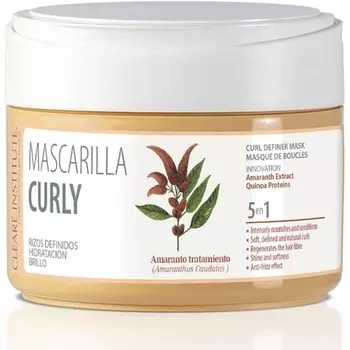 Маска для вьющихся волос Clear Institute питает и придает объем кудрям 300 мл