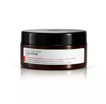 Маска для волос attivi puri vitamin c mask brightening revitalizing Collistar, 200 мл