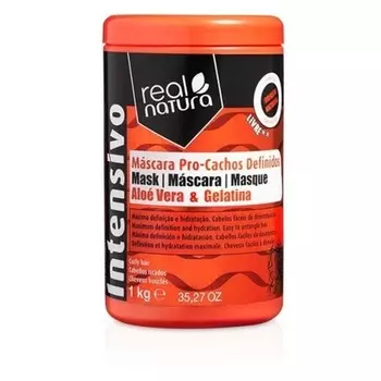 Маска для волос без соли для создания четких локонов 1 кг Real Natura