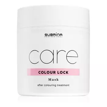Маска для волос Care Color Lock с глицерином, УФ-фильтром и витамином Е, 500 мл, Subrina Professional