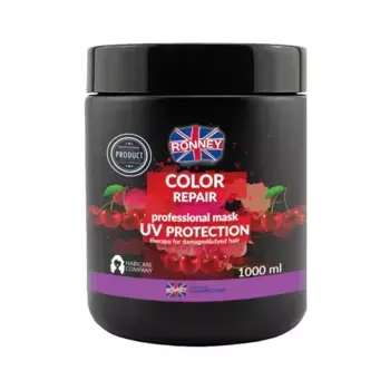 Маска для волос color repair mascarilla protectora cabello teidos Ronney, объем 1000 мл