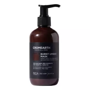 Маска для волос цвета жженой умбры Cromearth Rica, 250 мл