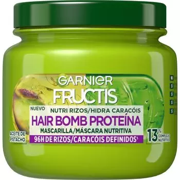 Маска для волос Fructis Mascarilla Capilar Nutri Rizos Hair Bomb Protena Garnier, 300 ml