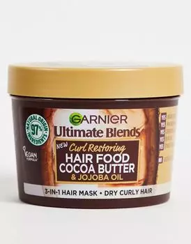 Маска для волос Garnier Ultimate Blends для сухих вьющихся волос 390мл