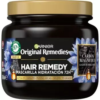 Маска для волос Hair Remedy Mascarilla Hidratacin de Carbn Magntico Garnier, 340 ml