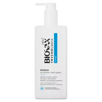 Маска для волос и кожи головы от перхоти Biovax Trychologic, 200 мл